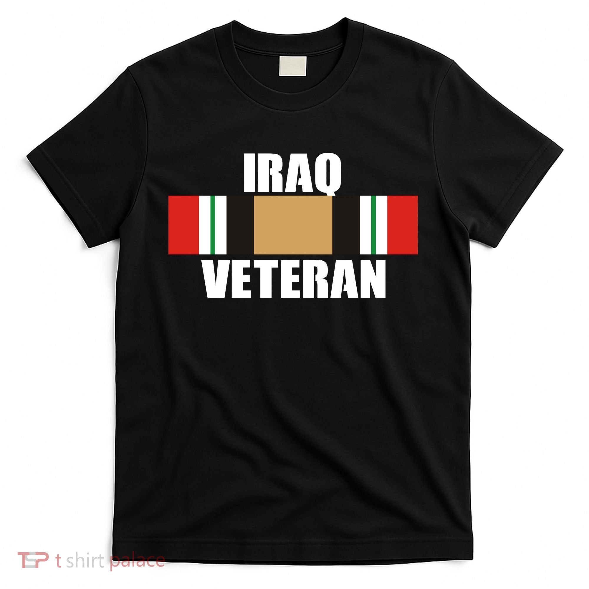 Iraq Veteran Stripe Badge T-Shirt