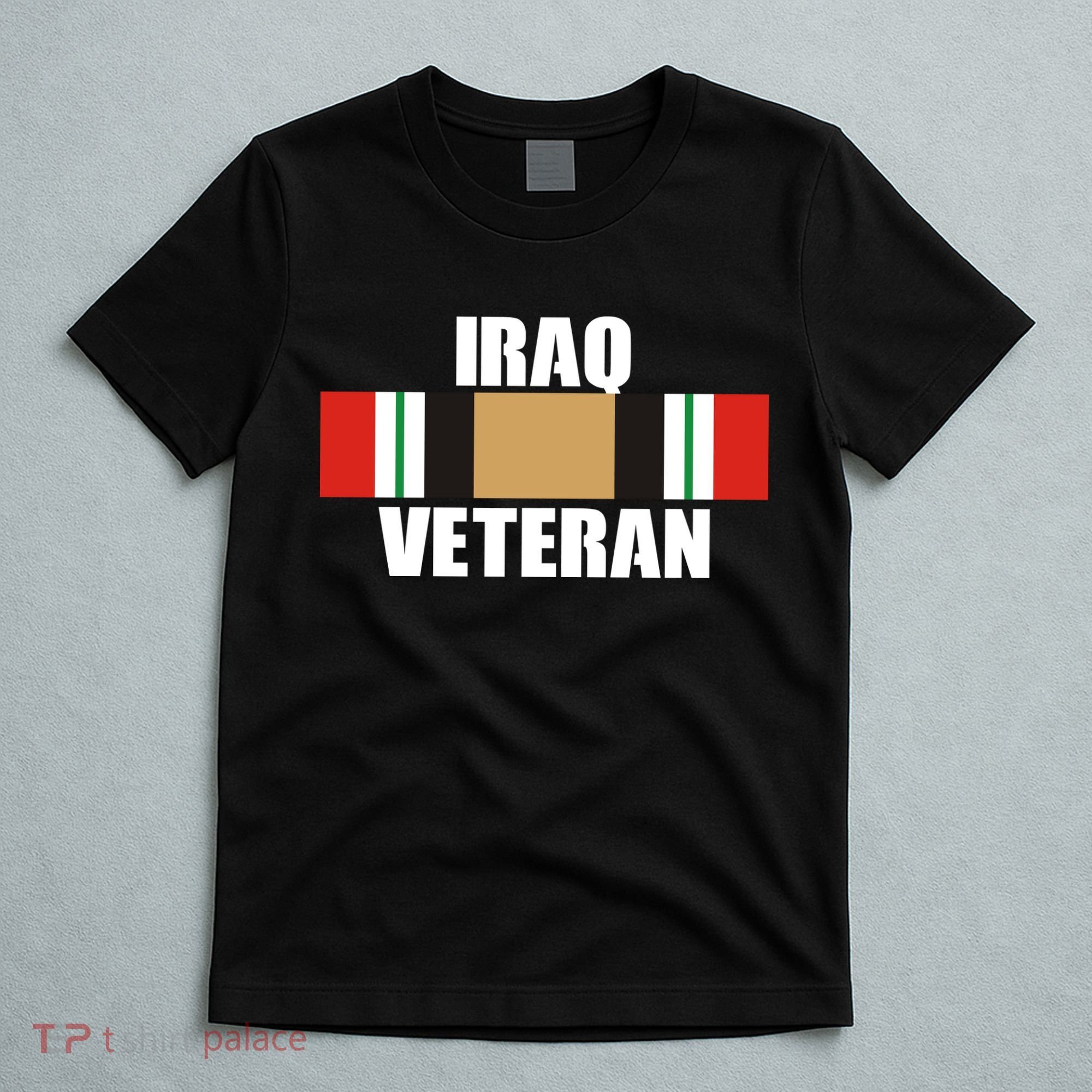 Iraq Veteran Stripe Badge T-Shirt