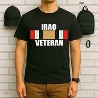 Iraq Veteran Stripe Badge T-Shirt thumb 6