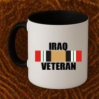 Iraq Veteran Stripe Badge Coffee Mug thumb 2
