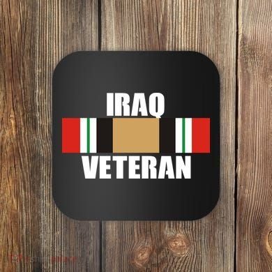 Iraq Veteran Stripe Badge Coaster