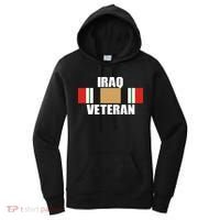 Iraq Veteran Stripe Badge Women's Hoodie thumb 0