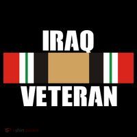 Iraq Veteran Stripe Badge Mousepad thumb 1
