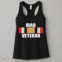 Iraq Veteran Stripe Badge Women's Tank Top thumb 3