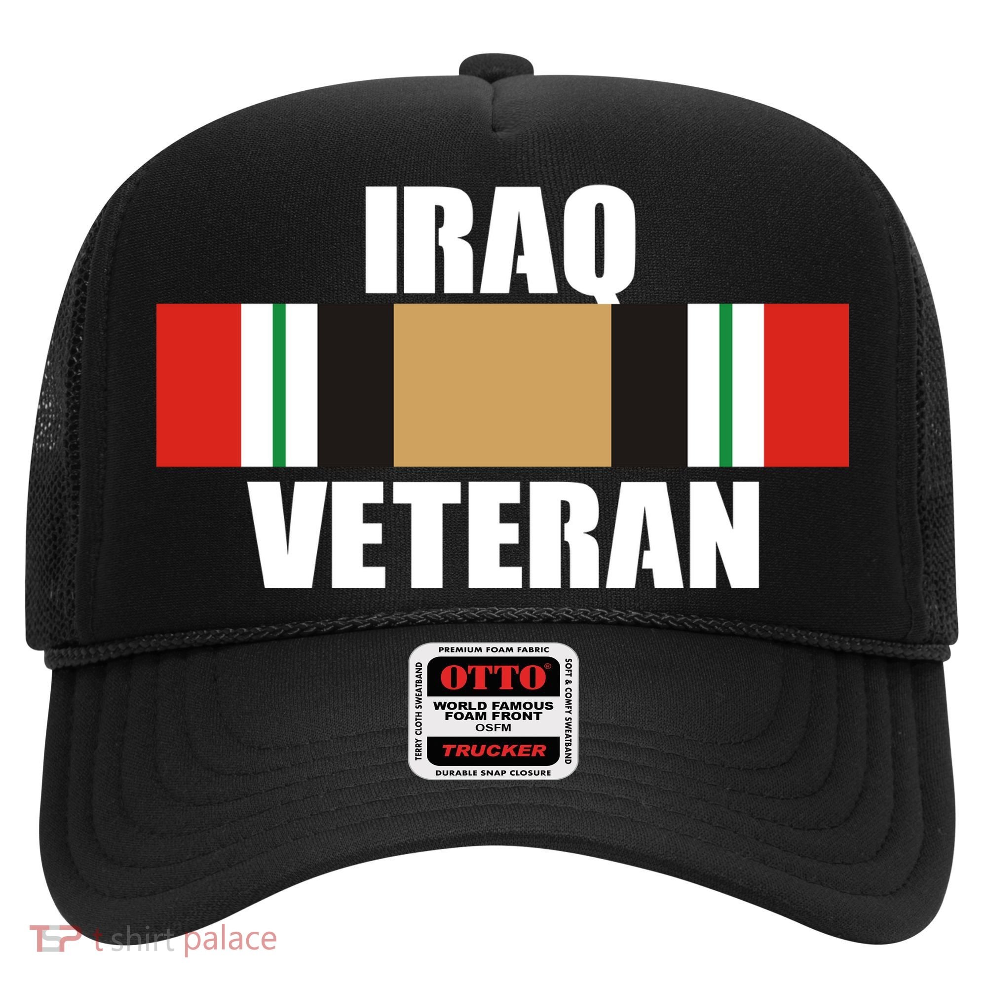 Iraq Veteran Stripe Badge Hat