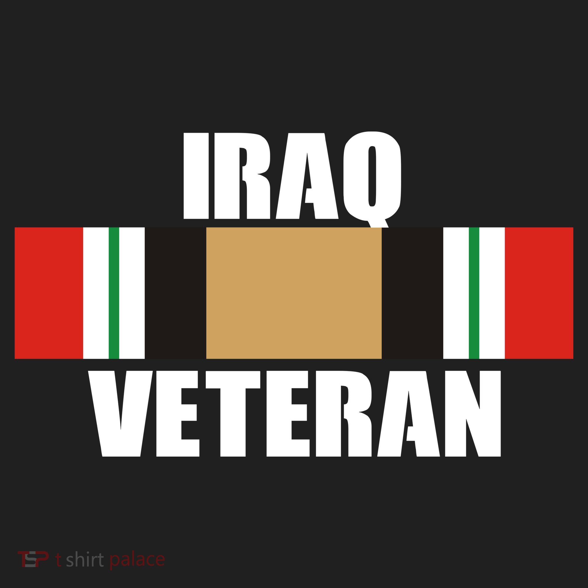 Iraq Veteran Stripe Badge Hat