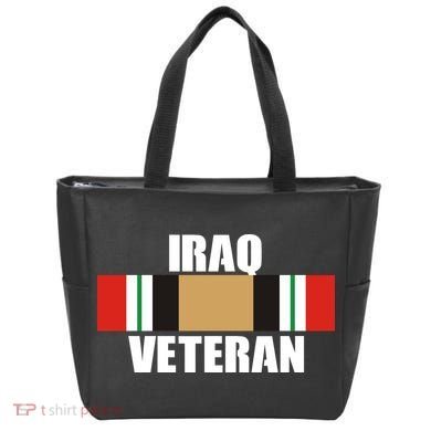 Iraq Veteran Stripe Badge Tote Bag
