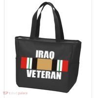 Iraq Veteran Stripe Badge Tote Bag thumb 3