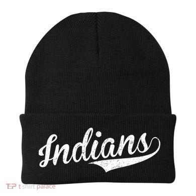 Indians Vintage Team Logo Beanie