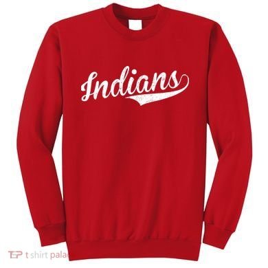 Indians Vintage Team Logo Sweatshirt