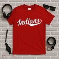 Indians Vintage Team Logo T-Shirt thumb 5