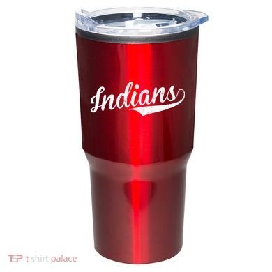 Indians Vintage Team Logo Tumbler