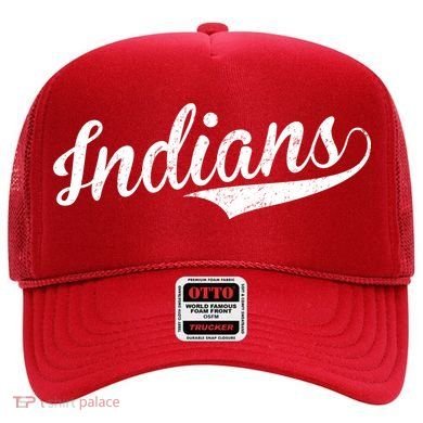 Indians Vintage Team Logo Hat