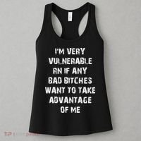 I'm Very Vulnerable Rn If Any Want To Take Women's Tank Top thumb 3