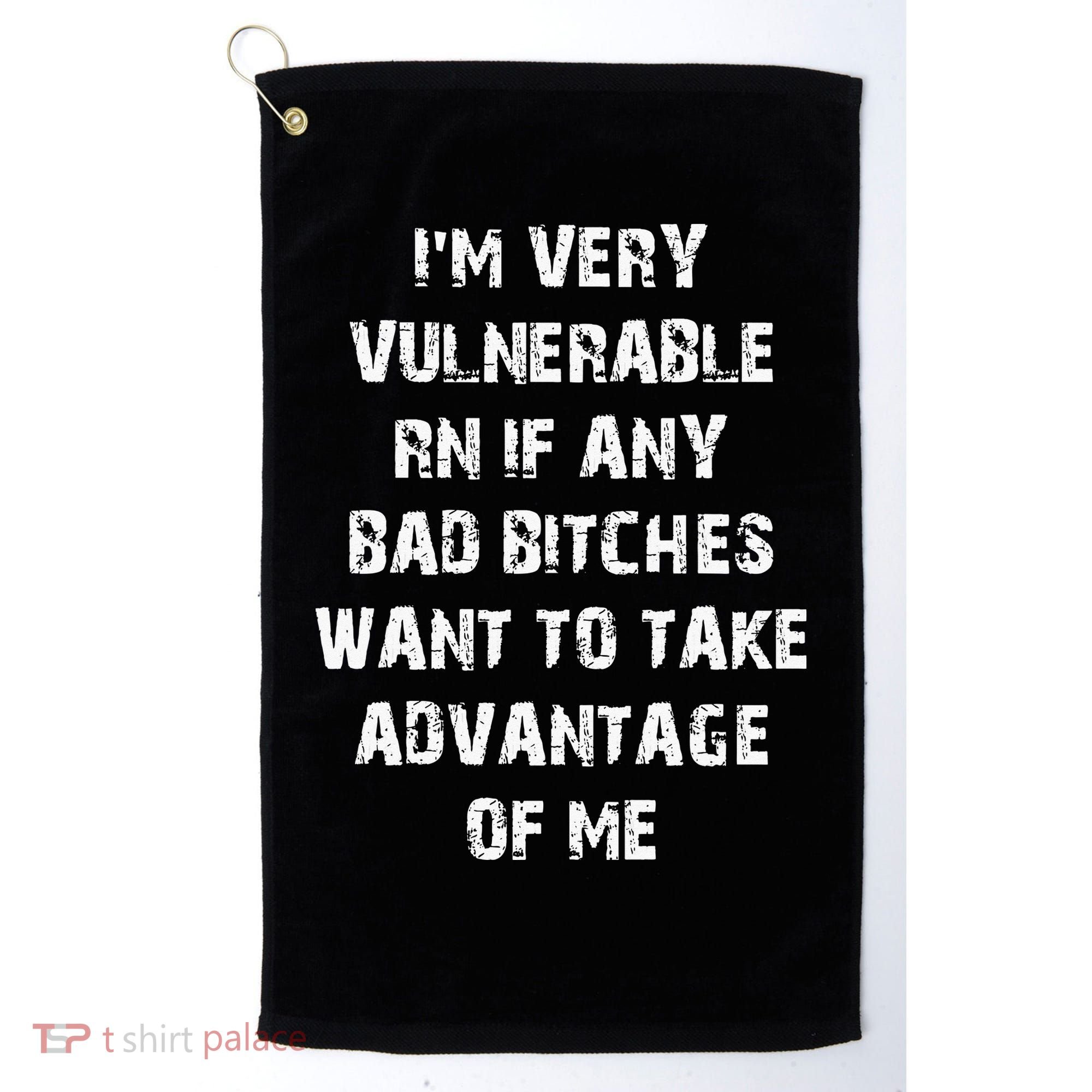 I'm Very Vulnerable Rn If Any Want To Take Golf Towel