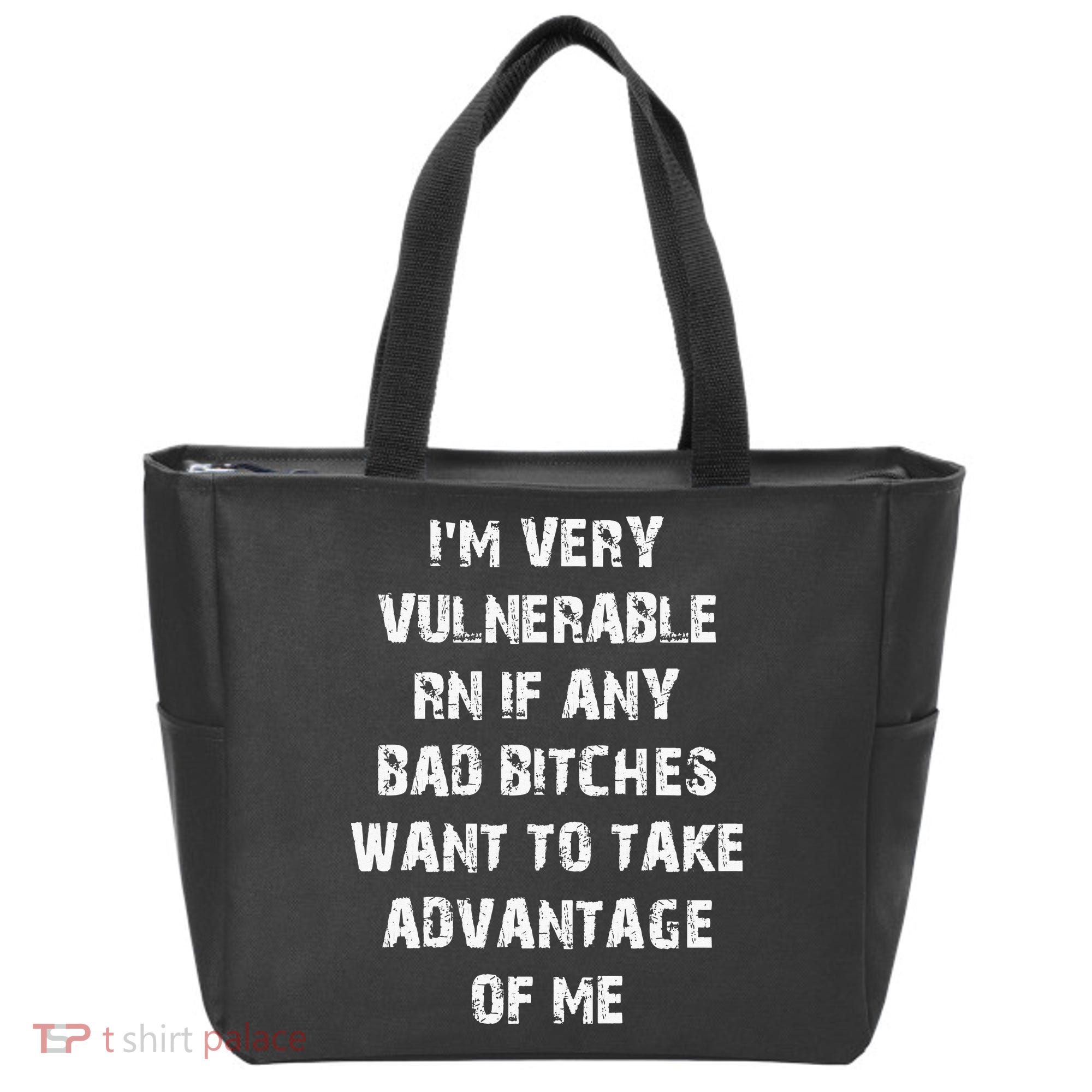 I'm Very Vulnerable Rn If Any Want To Take Tote Bag