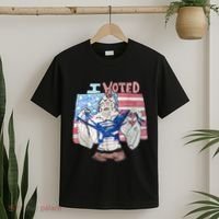 I Voted Werewolf Funny T-Shirt thumb 2