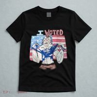 I Voted Werewolf Funny T-Shirt thumb 5