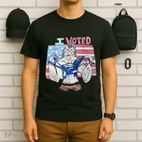 I Voted Werewolf Funny T-Shirt thumb 6