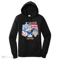 I Voted Werewolf Funny Women's Hoodie thumb 0