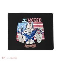 I Voted Werewolf Funny Mousepad thumb 0