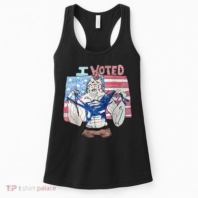 I Voted Werewolf Funny Women's Tank Top