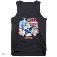 I Voted Werewolf Funny Tank Top thumb 0