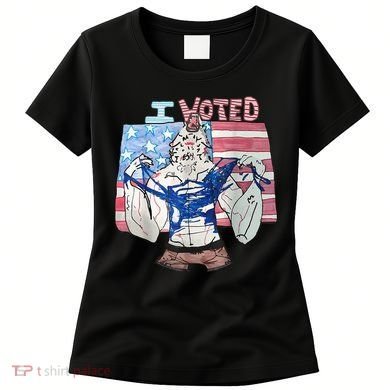 I Voted Werewolf Funny Women's T-Shirt