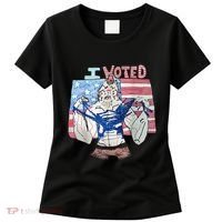 I Voted Werewolf Funny Women's T-Shirt thumb 0