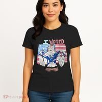 I Voted Werewolf Funny Women's T-Shirt thumb 4