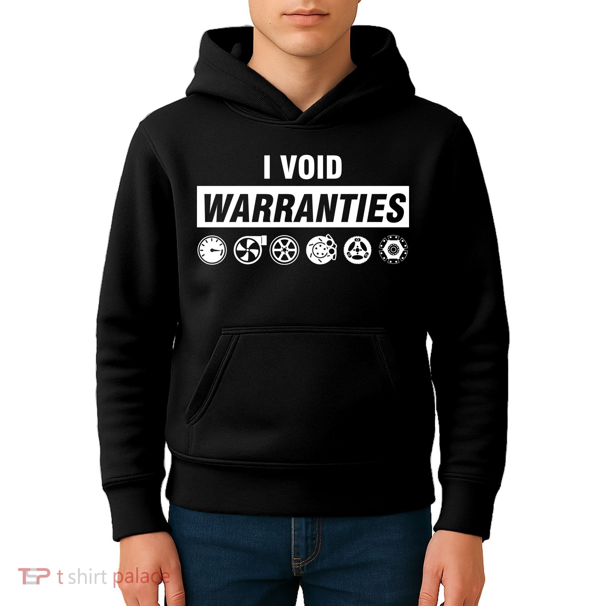 I Void Warranties Kids Hoodie