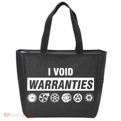 I Void Warranties Tote Bag