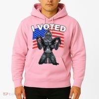 I Voted Werewolf Hoodie thumb 2