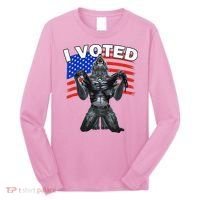 I Voted Werewolf Long Sleeve Shirt thumb 0