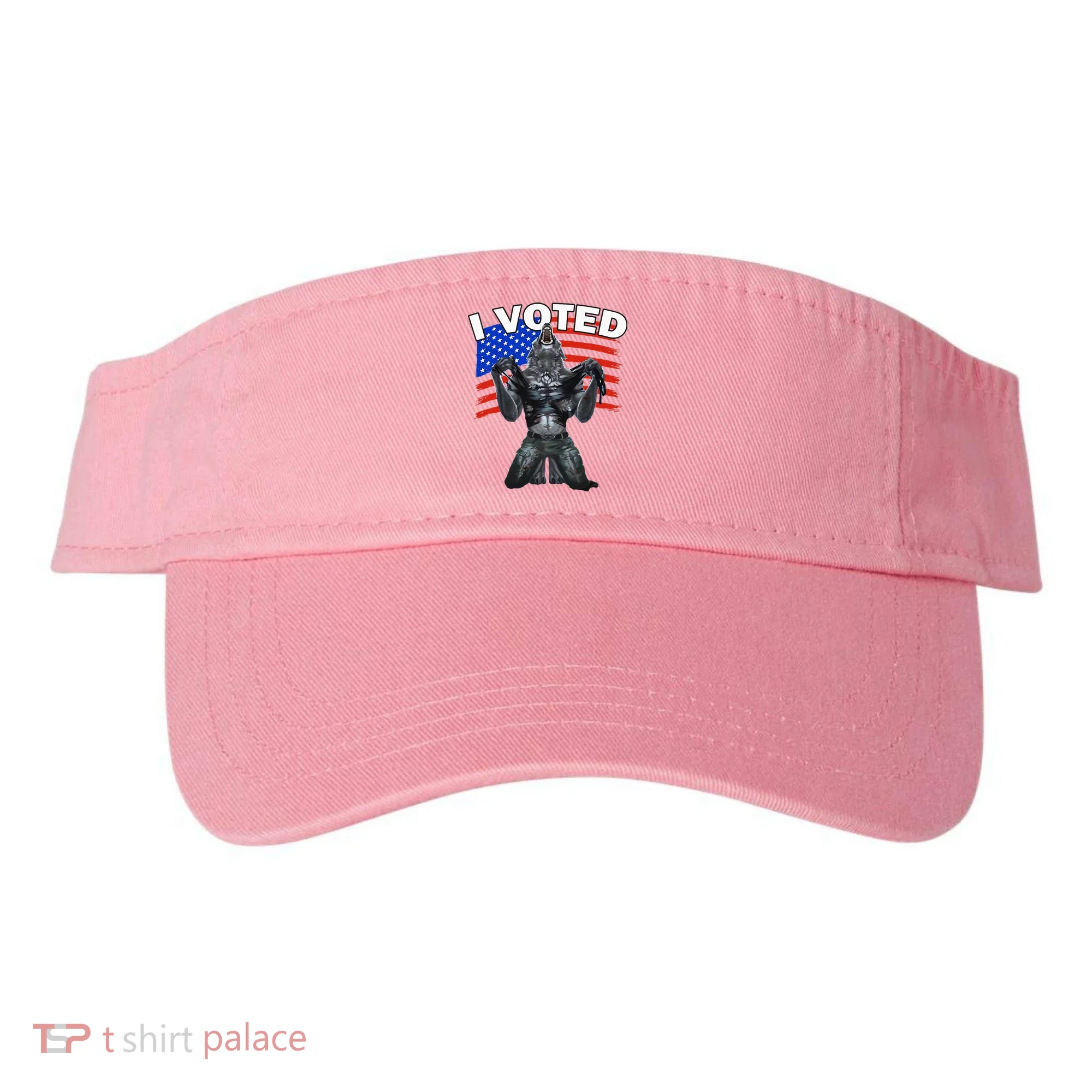 I Voted Werewolf Visor