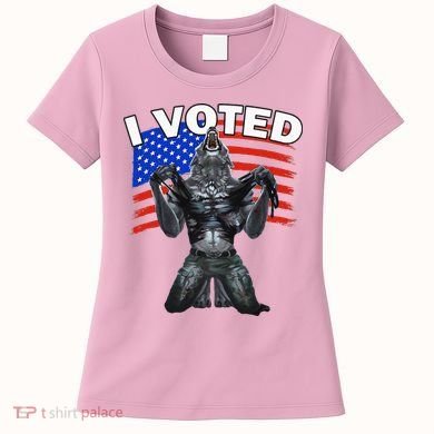 I Voted Werewolf Women's T-Shirt