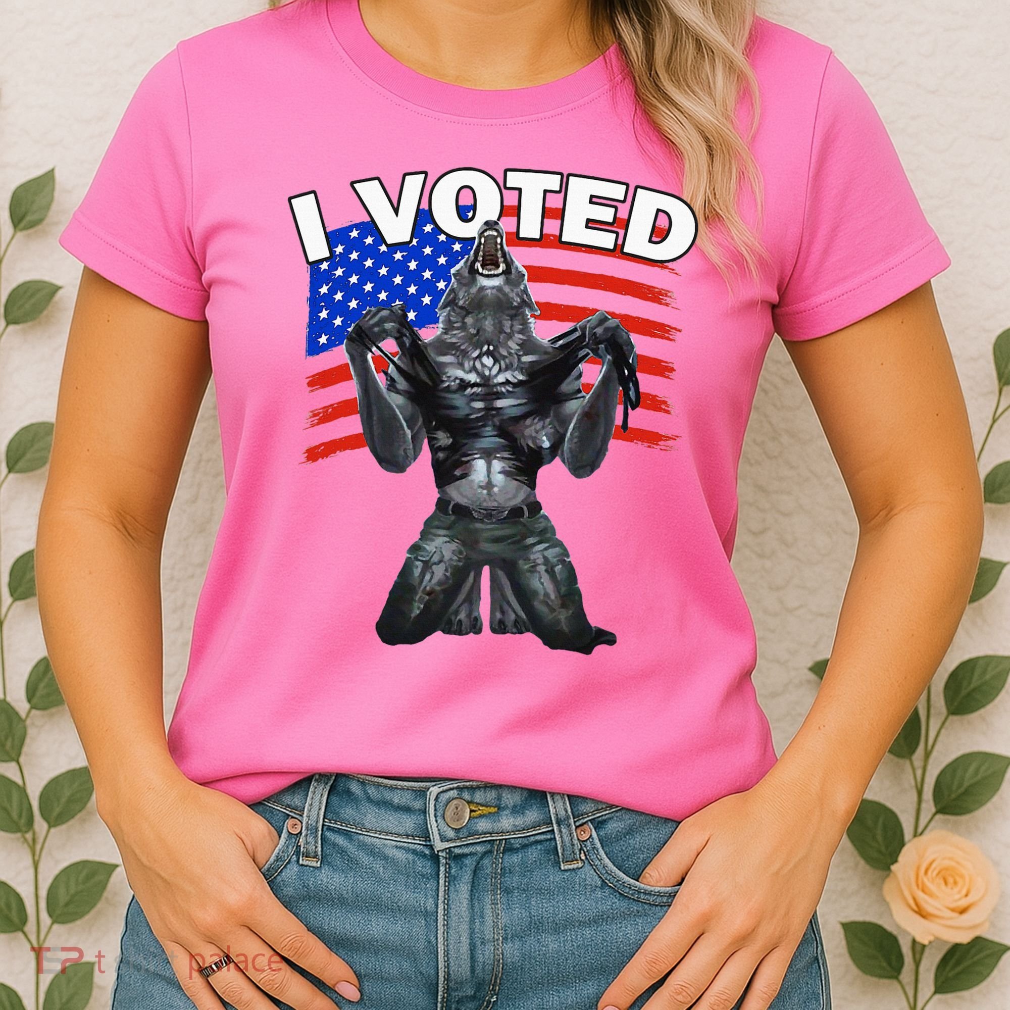 I Voted Werewolf Women's T-Shirt