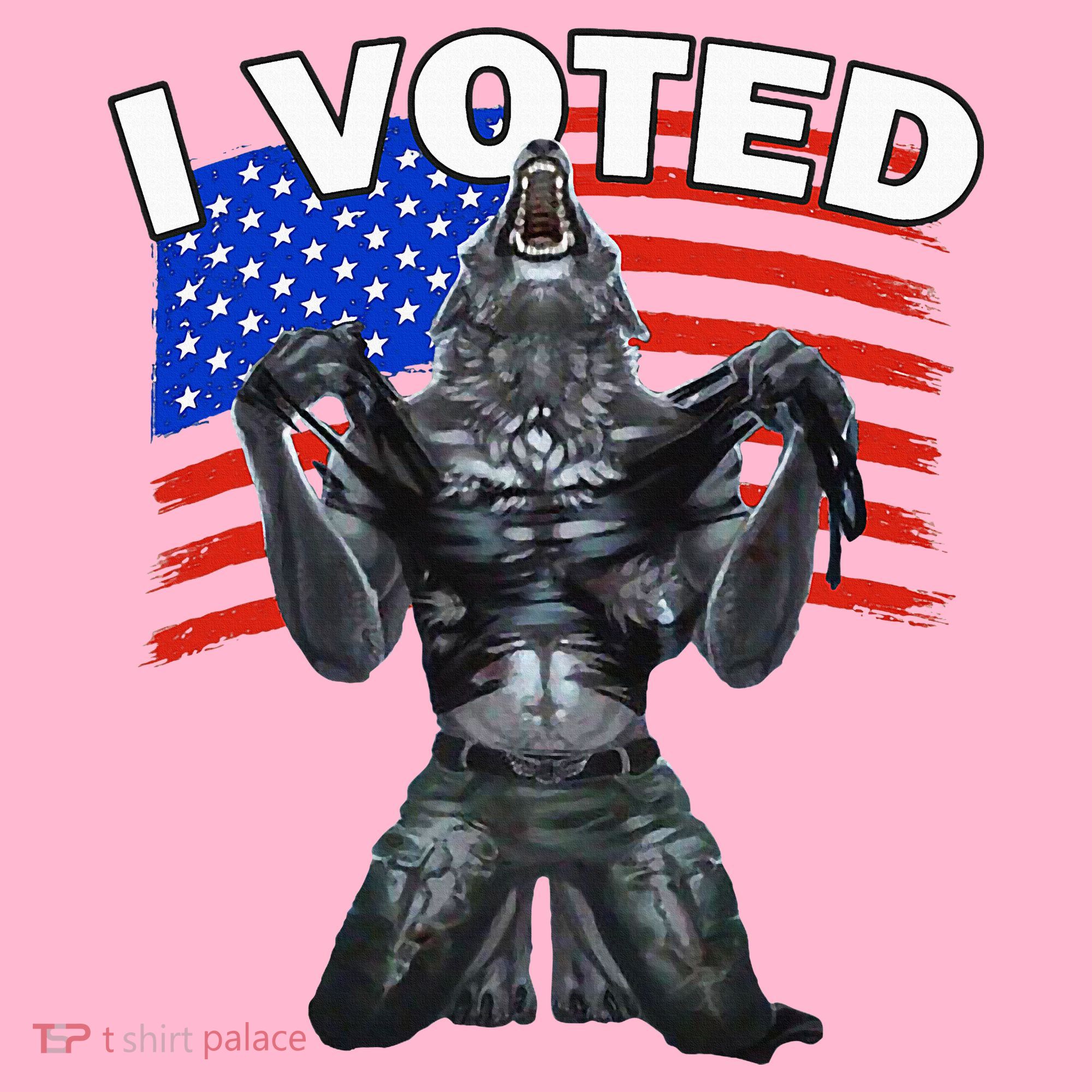 I Voted Werewolf Women's T-Shirt