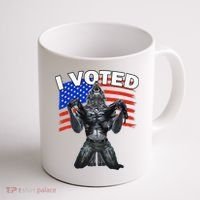 I Voted Werewolf Coffee Mug thumb 1
