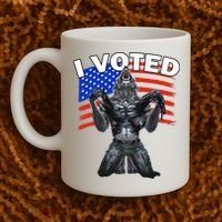 I Voted Werewolf Coffee Mug thumb 2