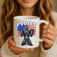 I Voted Werewolf Coffee Mug thumb 3