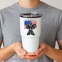 I Voted Werewolf Tumbler thumb 2