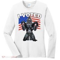 I Voted Werewolf Women's Long Sleeve Shirt thumb 0