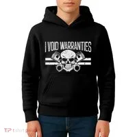I Void Warranties Kids Hoodie thumb 4