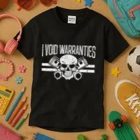 I Void Warranties Kids T-Shirt thumb 3