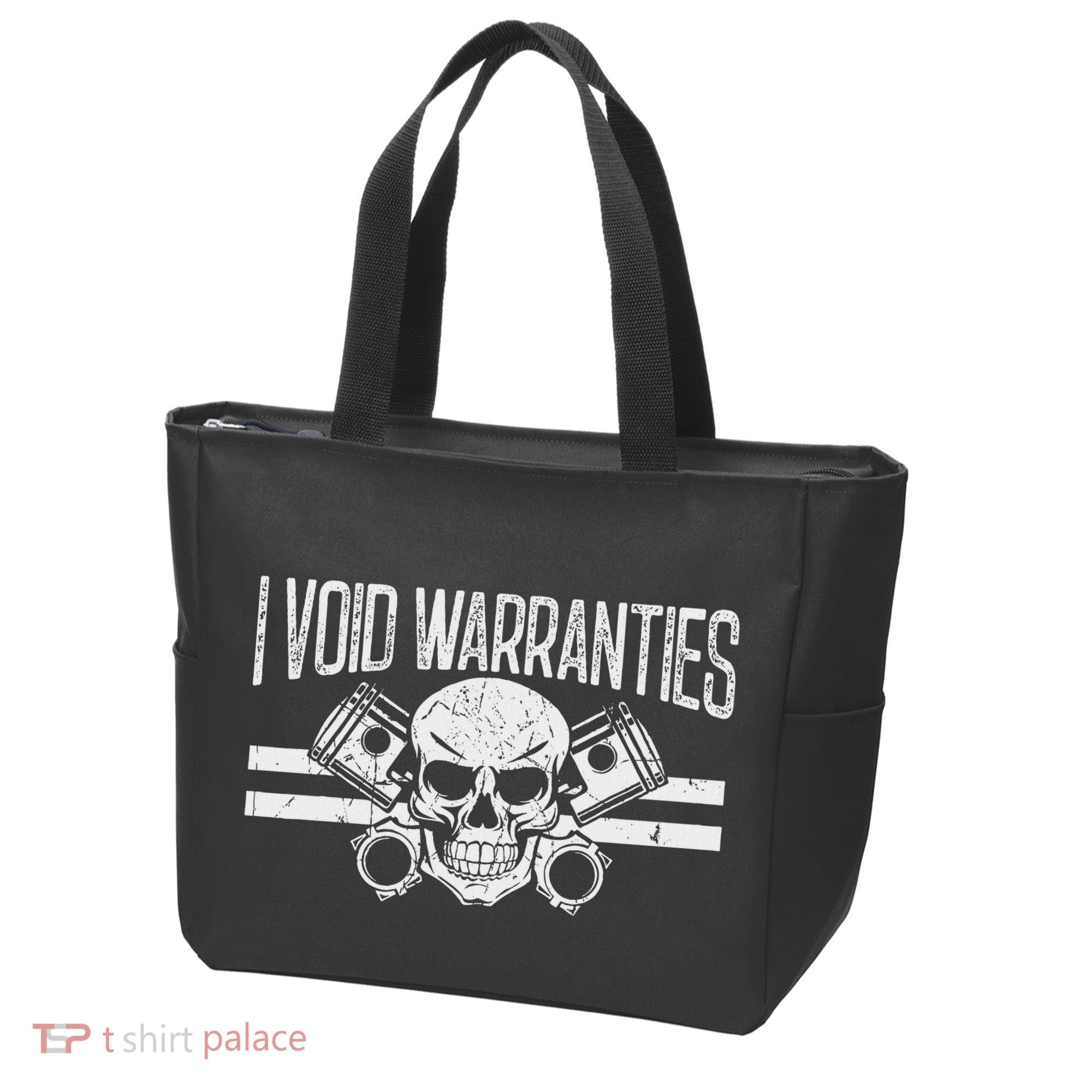 I Void Warranties Tote Bag