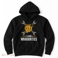 I Void Warranties Car Mechanic Auto Repair Gift Hoodie thumb 0