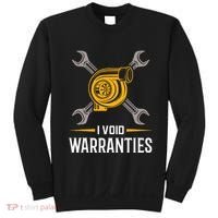 I Void Warranties Car Mechanic Auto Repair Gift Sweatshirt thumb 0