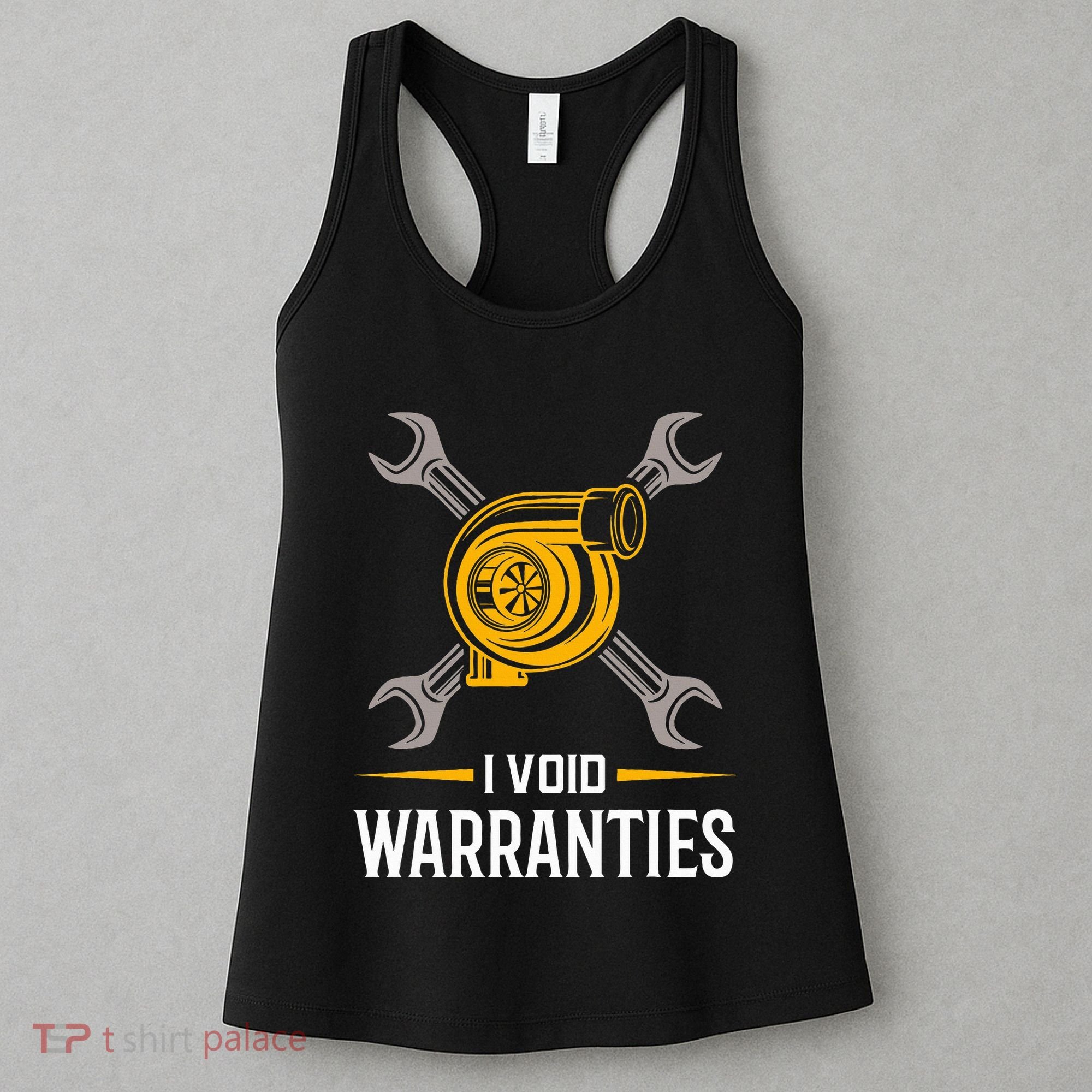 I Void Warranties Car Mechanic Auto Repair Gift Women's Tank Top