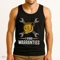 I Void Warranties Car Mechanic Auto Repair Gift Tank Top thumb 3